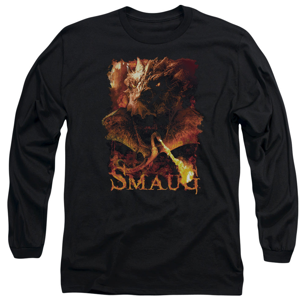 The Hobbit Smolder Men's 18/1 Cotton Long-Sleeve T-Shirt