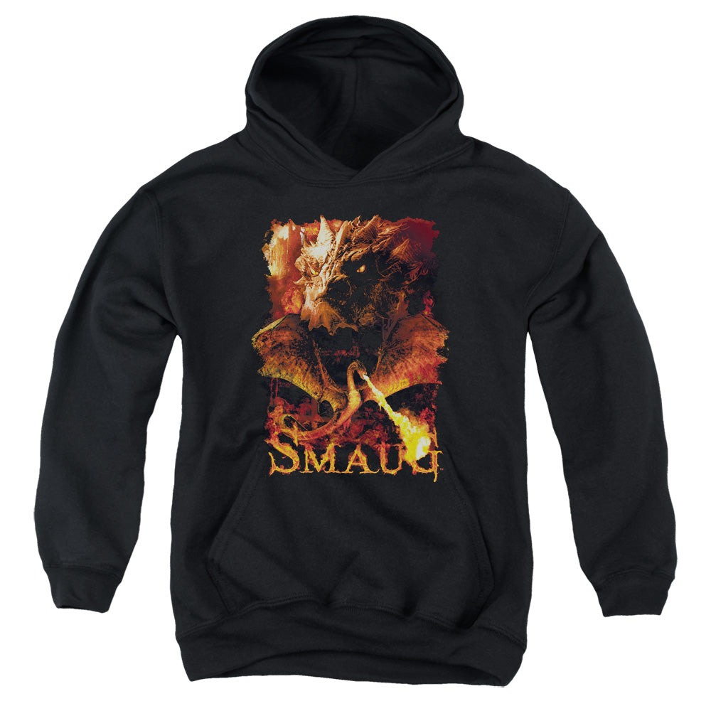 The Hobbit Smolder Youth Cotton Poly Pull-Over Hoodie