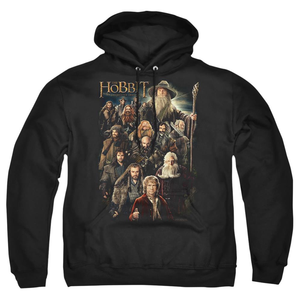 The Hobbit Somber Company Men's Pull-Over 75 25 Poly Hoodie