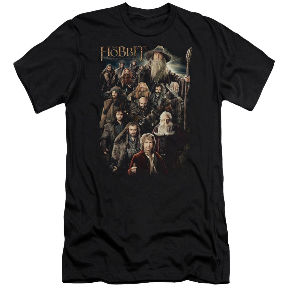 The Hobbit Somber Company Men's Ultra-Soft 30/1 Cotton Slim Short-Sleeve T-Shirt