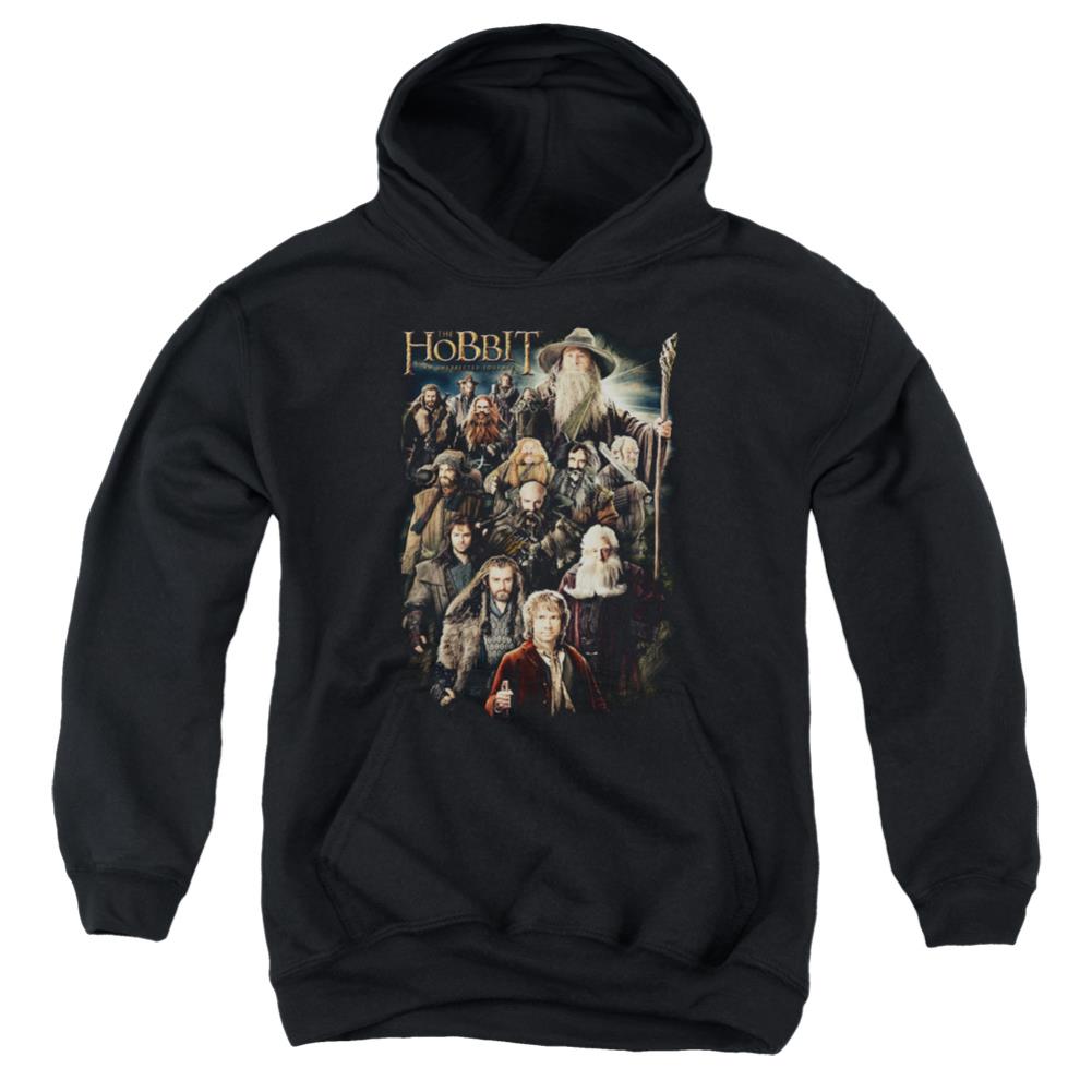The Hobbit Somber Company Youth Cotton Poly Pull-Over Hoodie