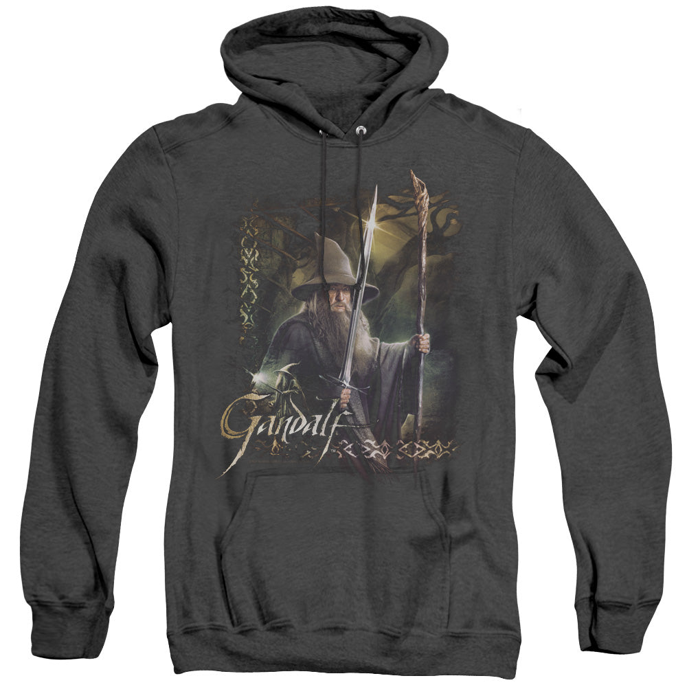 The Hobbit Sword And Staff Men's Pull-Over Hoodie