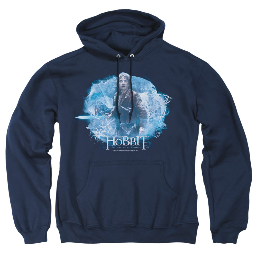 The Hobbit Tangled Web Men's Pull-Over 75 25 Poly Hoodie