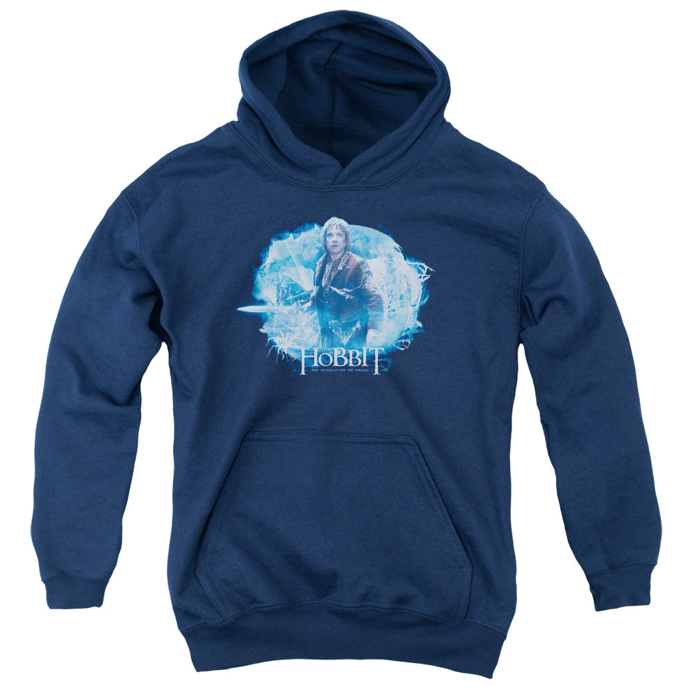 The Hobbit Tangled Web Youth Cotton Poly Pull-Over Hoodie