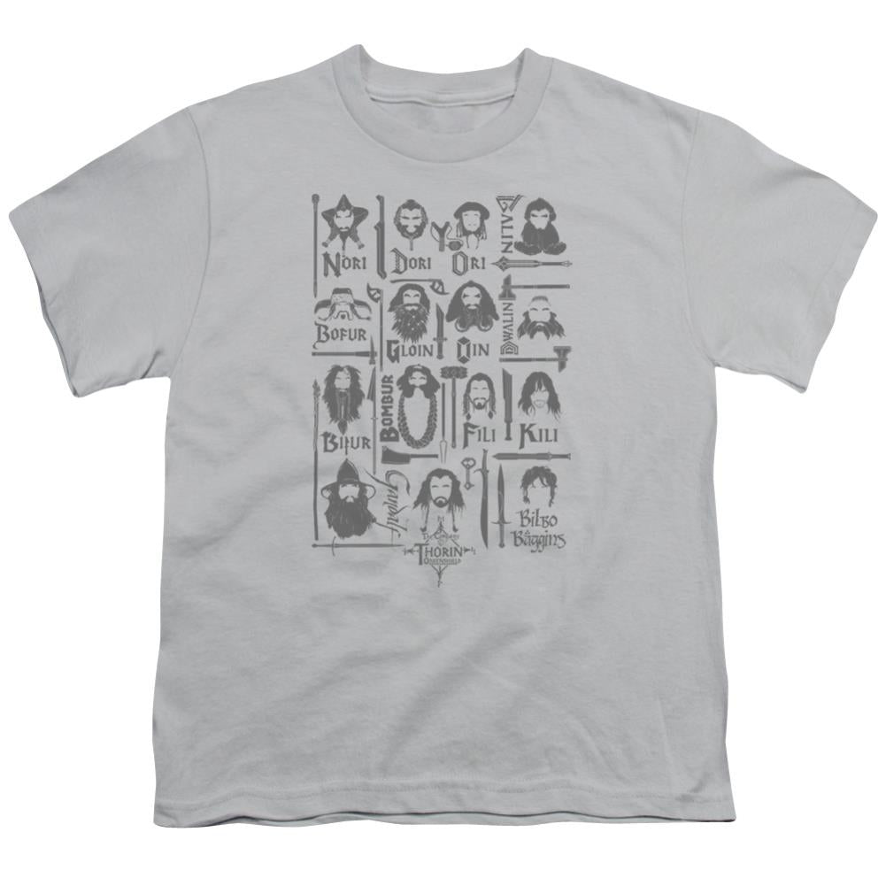 The Hobbit The Company Youth 18/1 100% Cotton Short-Sleeve T-Shirt