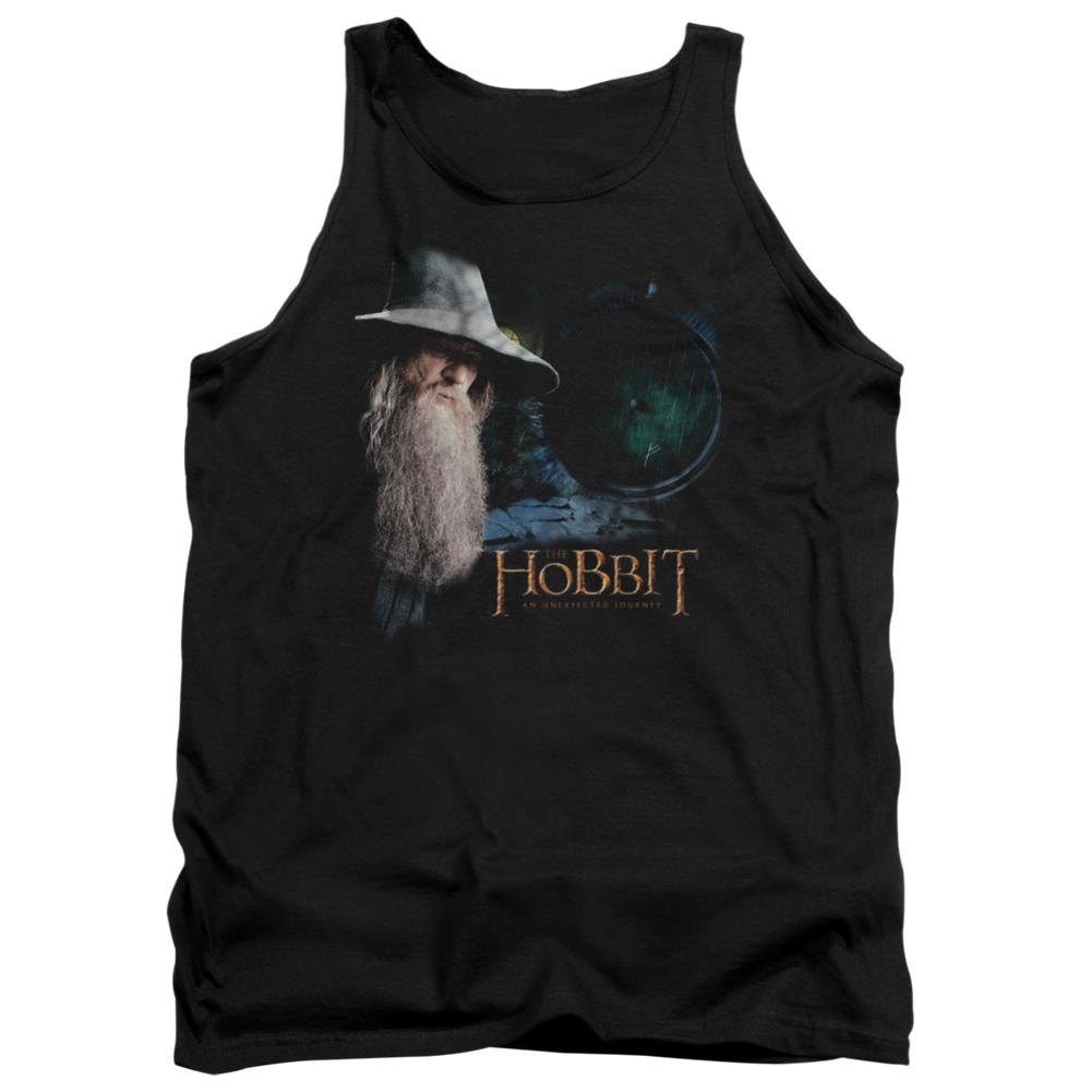 The Hobbit The Door Men's 18/1 Cotton Tank Top