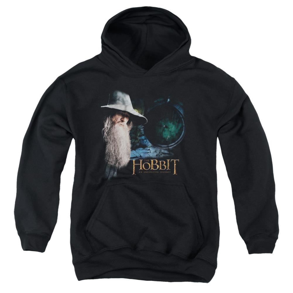 The Hobbit The Door Youth Cotton Poly Pull-Over Hoodie