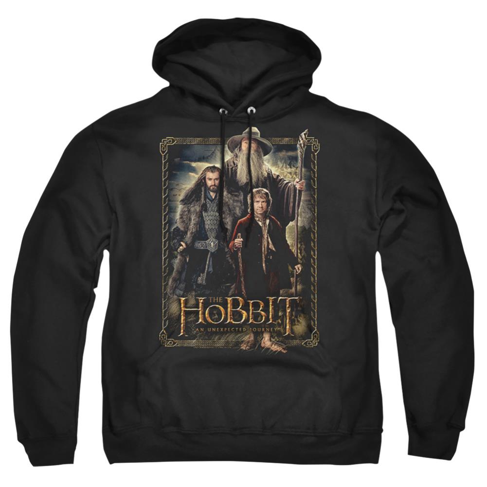 The Hobbit The Three Men's Pull-Over 75 25 Poly Hoodie