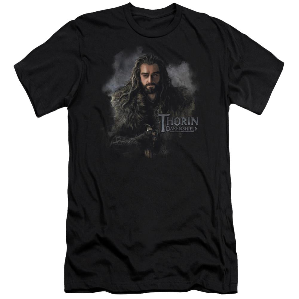 The Hobbit Thorin Oakenshield Men's Ultra-Soft 30/1 Cotton Slim Short-Sleeve T-Shirt