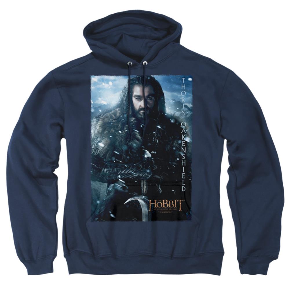 The Hobbit Thorin Poster Men's Pull-Over 75 25 Poly Hoodie