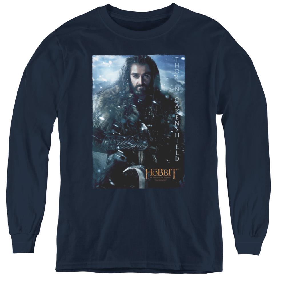 The Hobbit Thorin Poster Youth Long-Sleeve T-Shirt