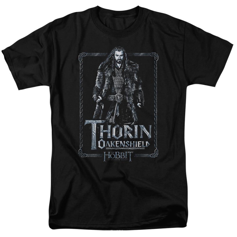 The Hobbit Thorin Stare Men's 18/1 Cotton Short-Sleeve T-Shirt
