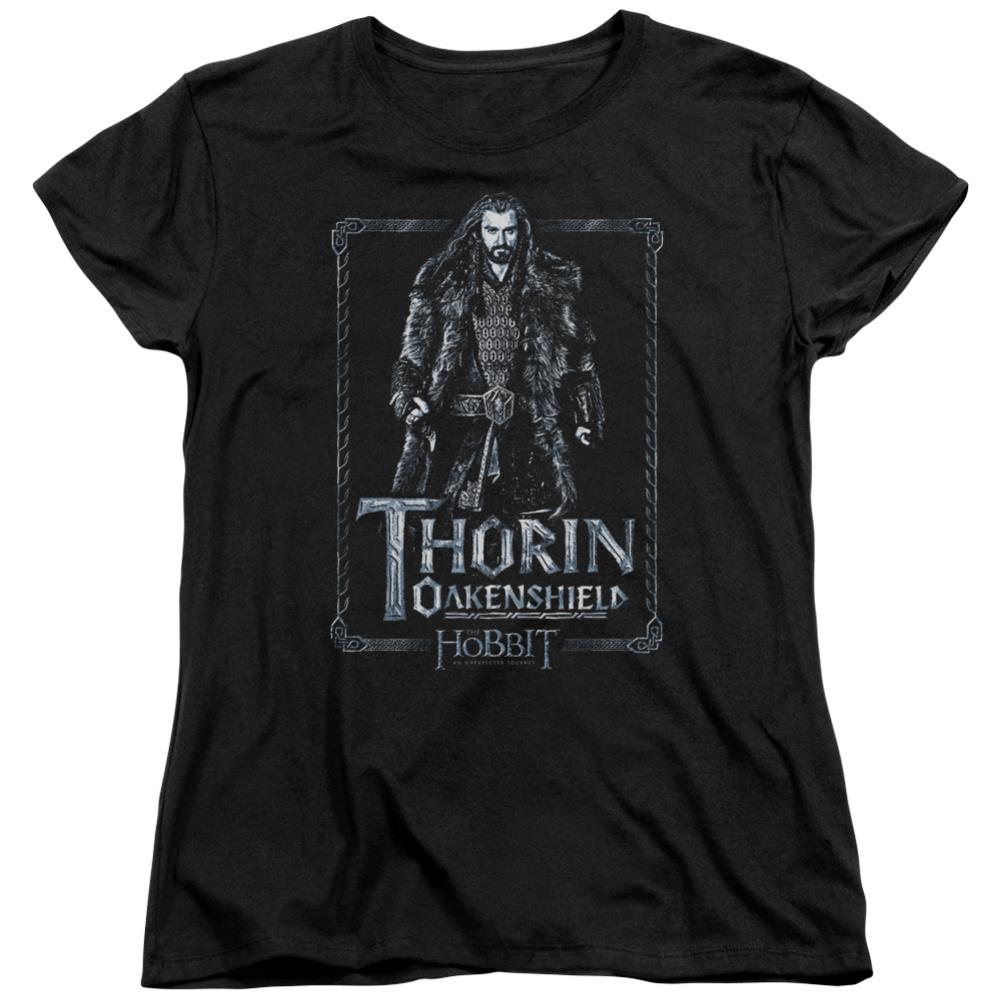 The Hobbit Thorin Stare Women's 18/1 Cotton Short-Sleeve T-Shirt