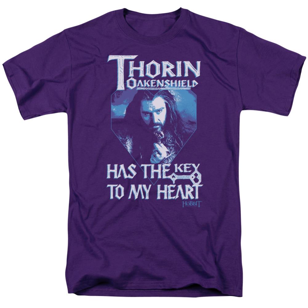 The Hobbit Thorins Key Men's 18/1 Cotton Short-Sleeve T-Shirt