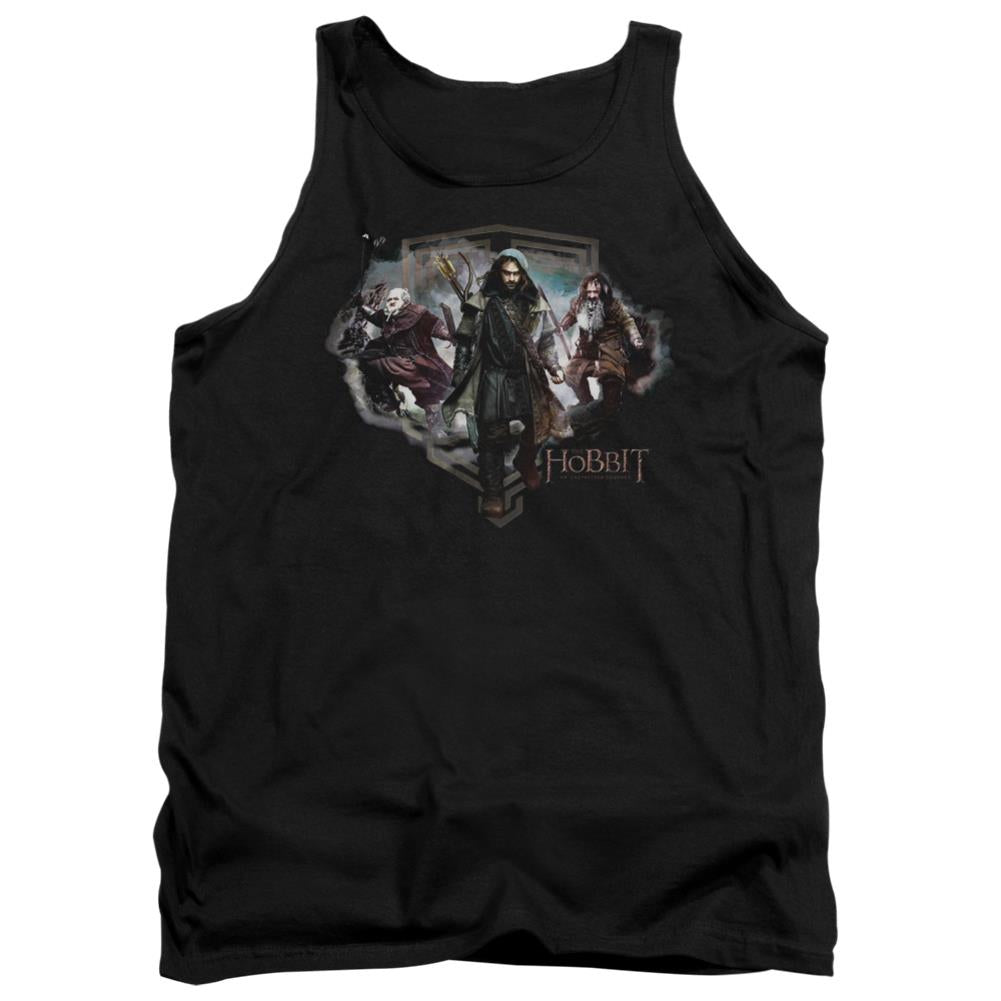 The Hobbit Three Dwarves Men's 18/1 Cotton Tank Top