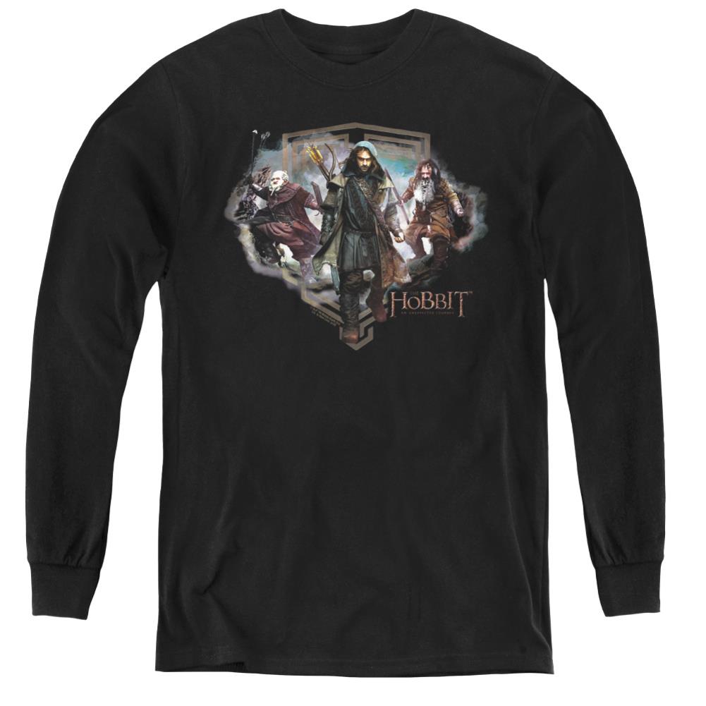 The Hobbit Three Dwarves Youth Long-Sleeve T-Shirt