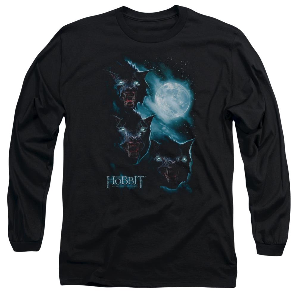 The Hobbit Three Warg Moon Men's 18/1 Cotton Long-Sleeve T-Shirt