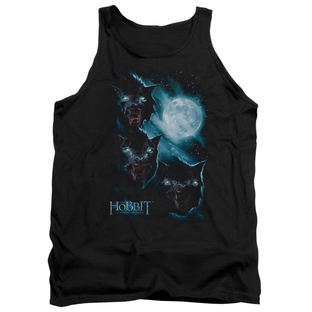 The Hobbit Three Warg Moon Men's 18/1 Cotton Tank Top