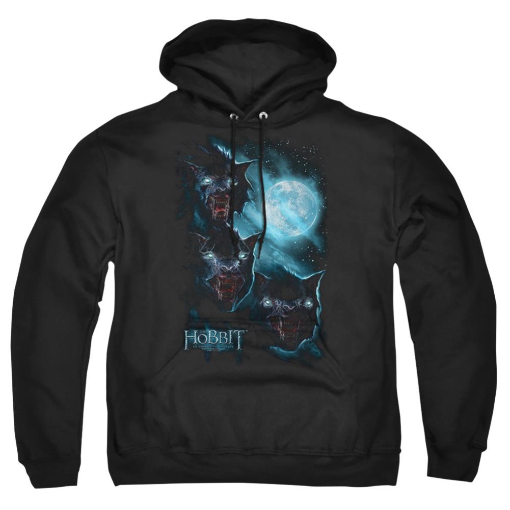 The Hobbit Three Warg Moon Men's Pull-Over 75 25 Poly Hoodie