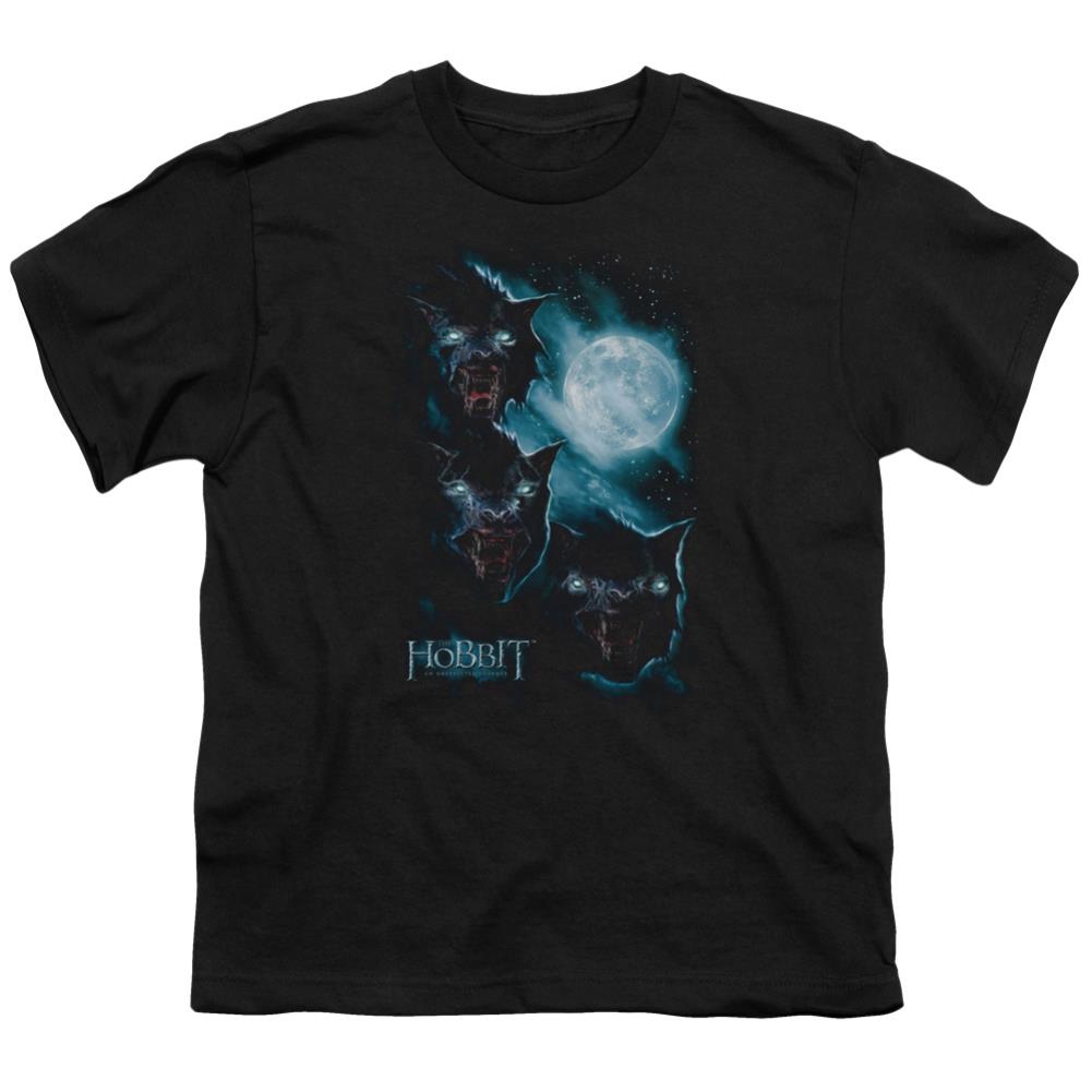 The Hobbit Three Warg Moon Youth 18/1 100% Cotton Short-Sleeve T-Shirt