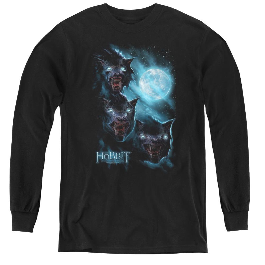The Hobbit Three Warg Moon Youth Long-Sleeve T-Shirt