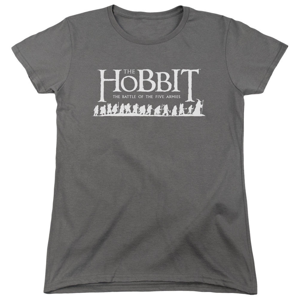 The Hobbit Walking Logo Women's 18/1 Cotton Short-Sleeve T-Shirt