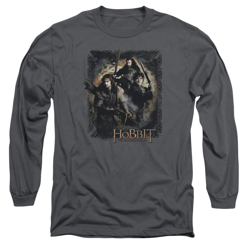 The Hobbit Weapons Drawn Men's 18/1 Cotton Long-Sleeve T-Shirt