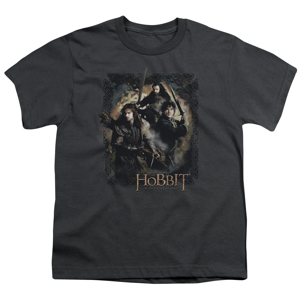 The Hobbit Weapons Drawn Youth 18/1 100% Cotton Short-Sleeve T-Shirt