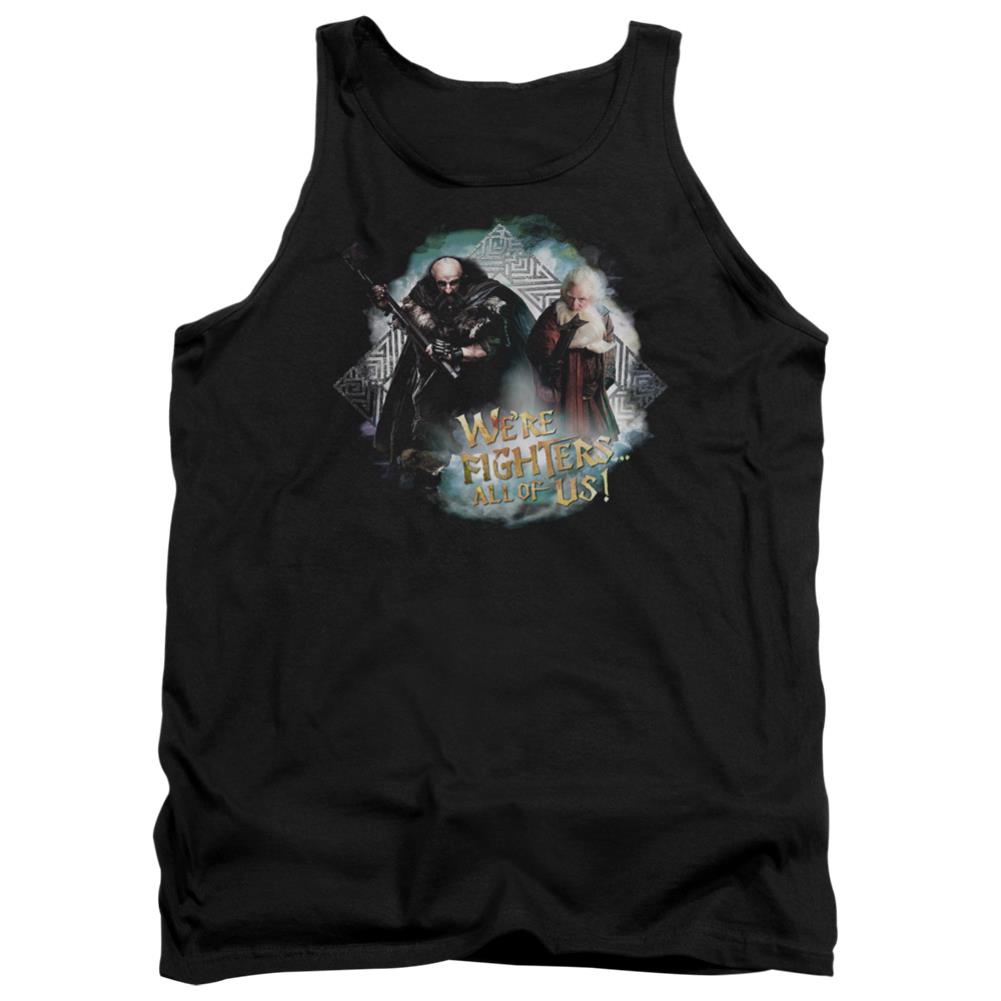 The Hobbit We're Fighters Men's 18/1 Cotton Tank Top