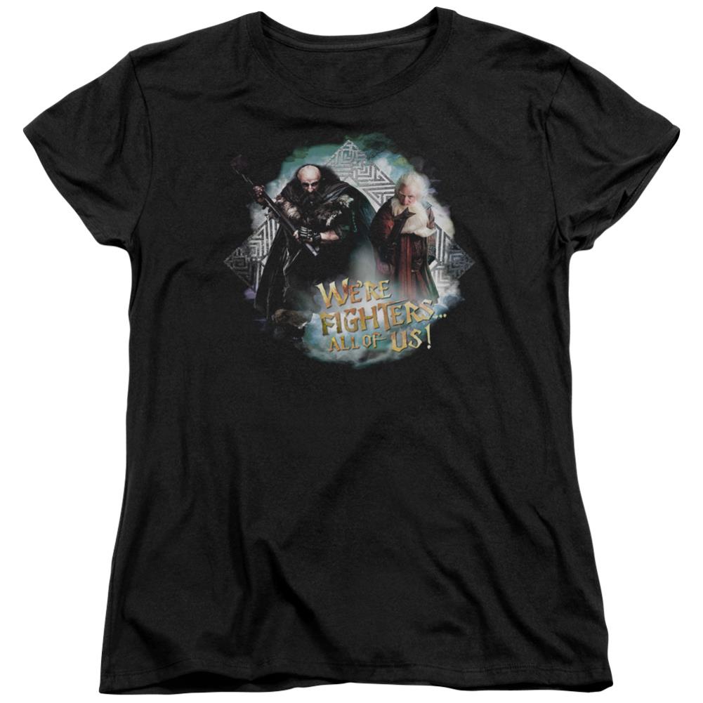 The Hobbit We're Fighters Women's 18/1 Cotton Short-Sleeve T-Shirt