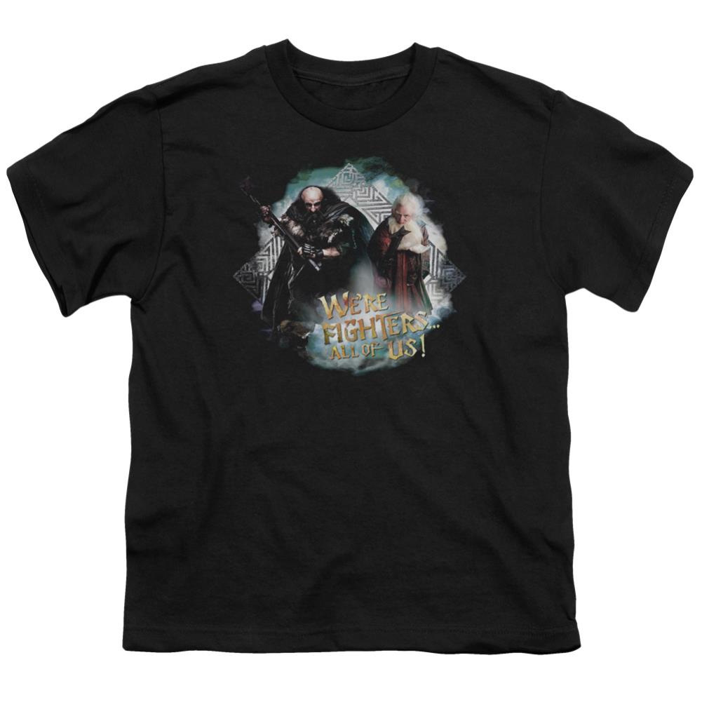The Hobbit We're Fighters Youth 18/1 100% Cotton Short-Sleeve T-Shirt