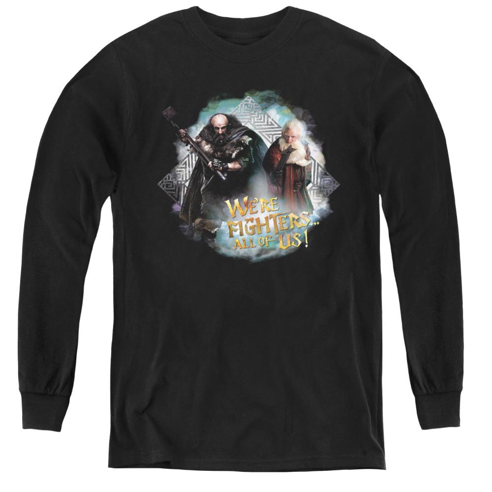The Hobbit We're Fighters Youth Long-Sleeve T-Shirt