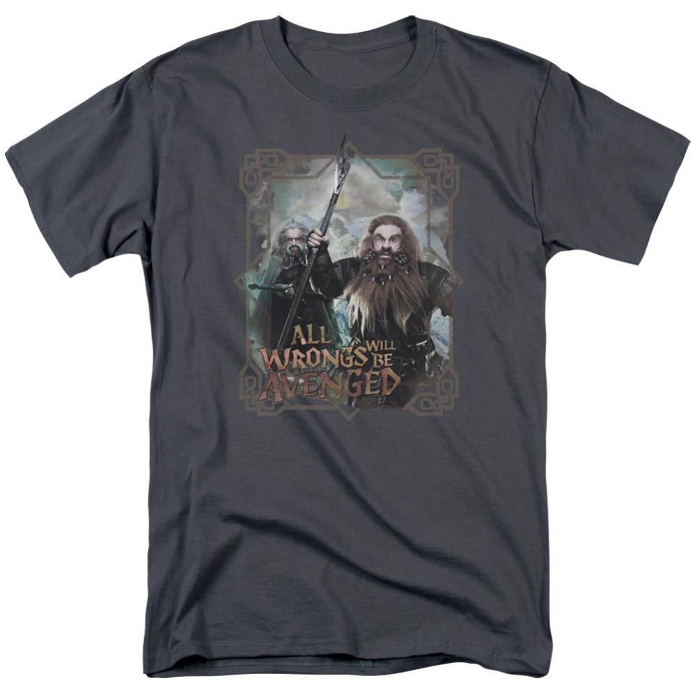 The Hobbit Wrongs Avenged Men's 18/1 Cotton Short-Sleeve T-Shirt
