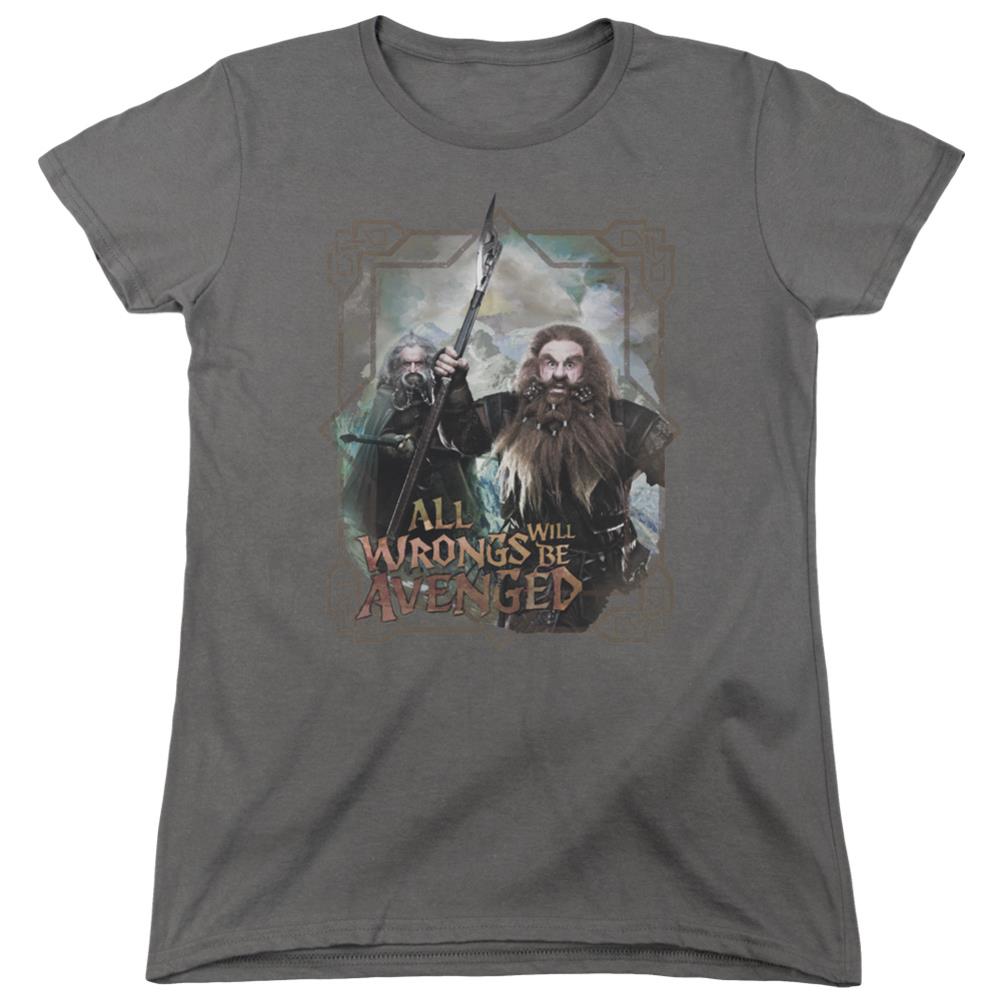 The Hobbit Wrongs Avenged Women's 18/1 Cotton Short-Sleeve T-Shirt