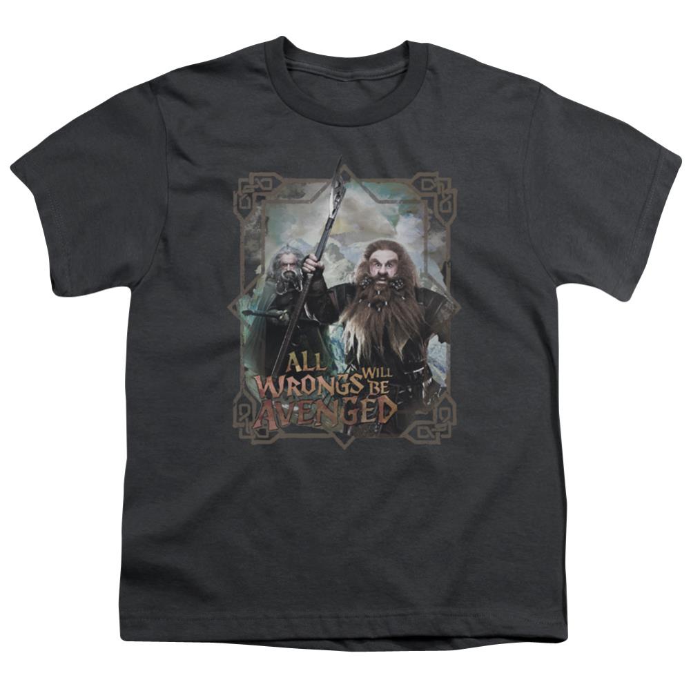 The Hobbit Wrongs Avenged Youth 18/1 100% Cotton Short-Sleeve T-Shirt