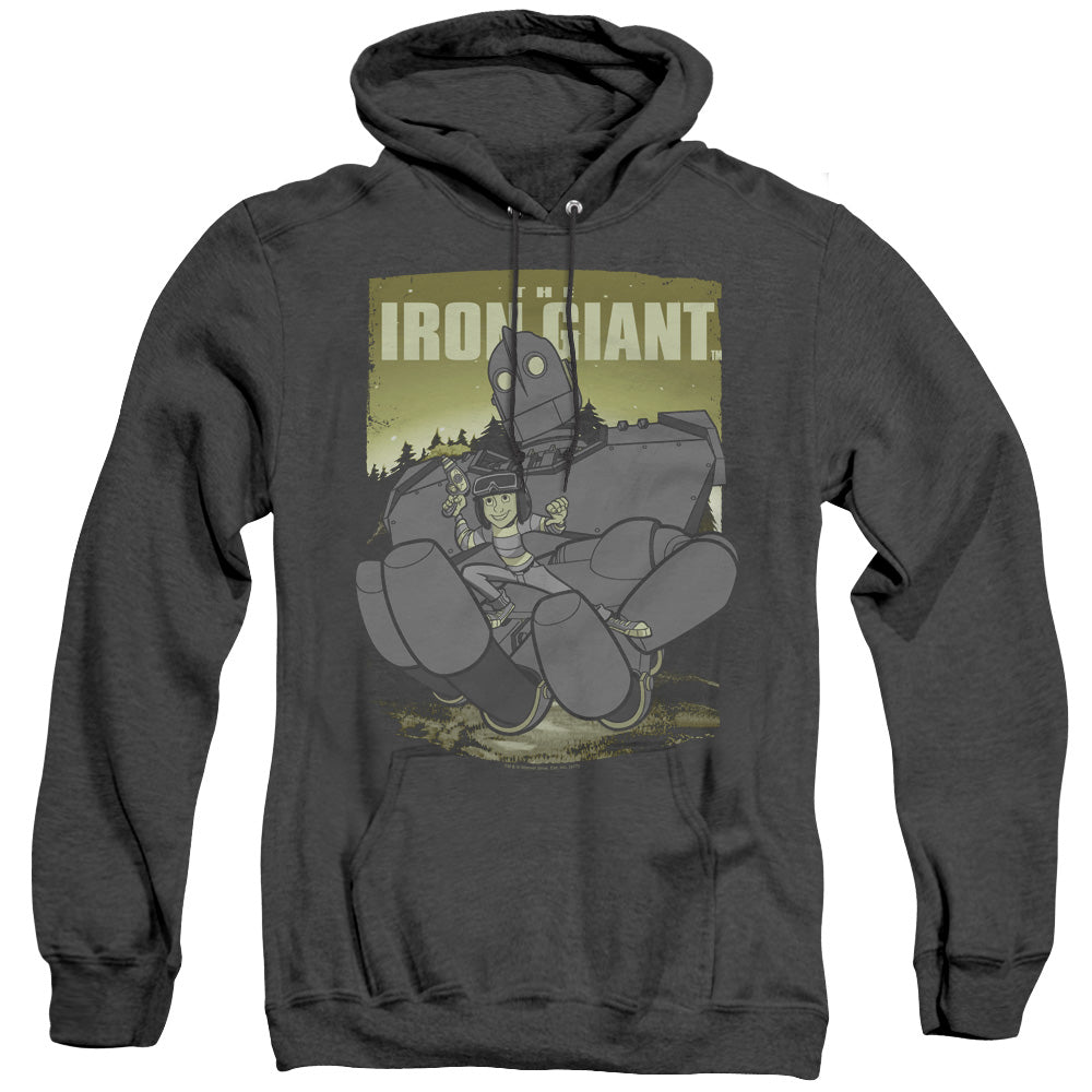 The Iron Giant Helping Hand Men's Pull-Over Hoodie
