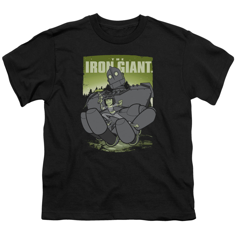 The Iron Giant Helping Hand Youth 18/1 100% Cotton Short-Sleeve T-Shirt