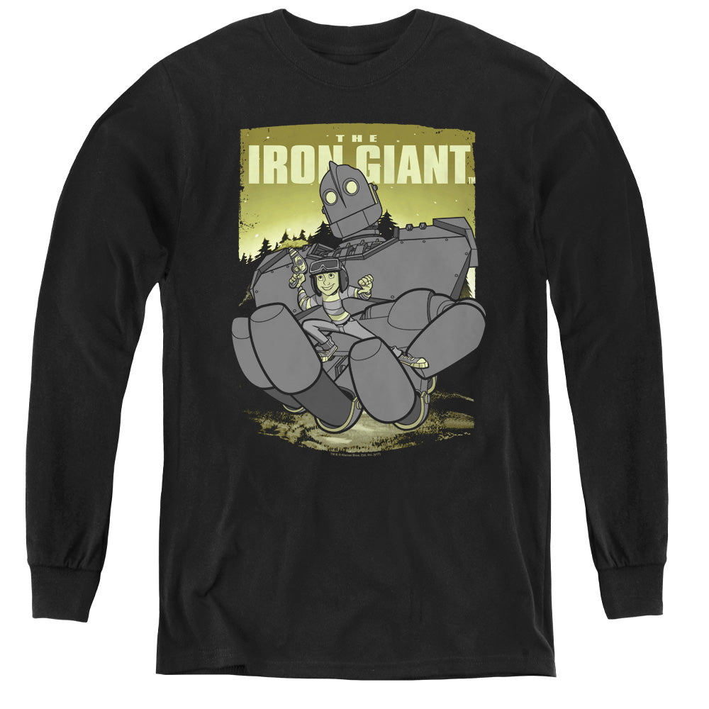 The Iron Giant Helping Hand Youth Long-Sleeve T-Shirt