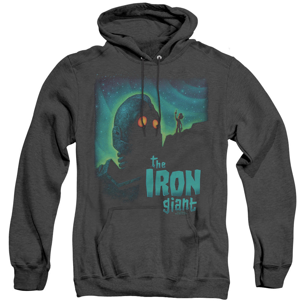 The Iron Giant Look To The Stars Men's Pull-Over Hoodie
