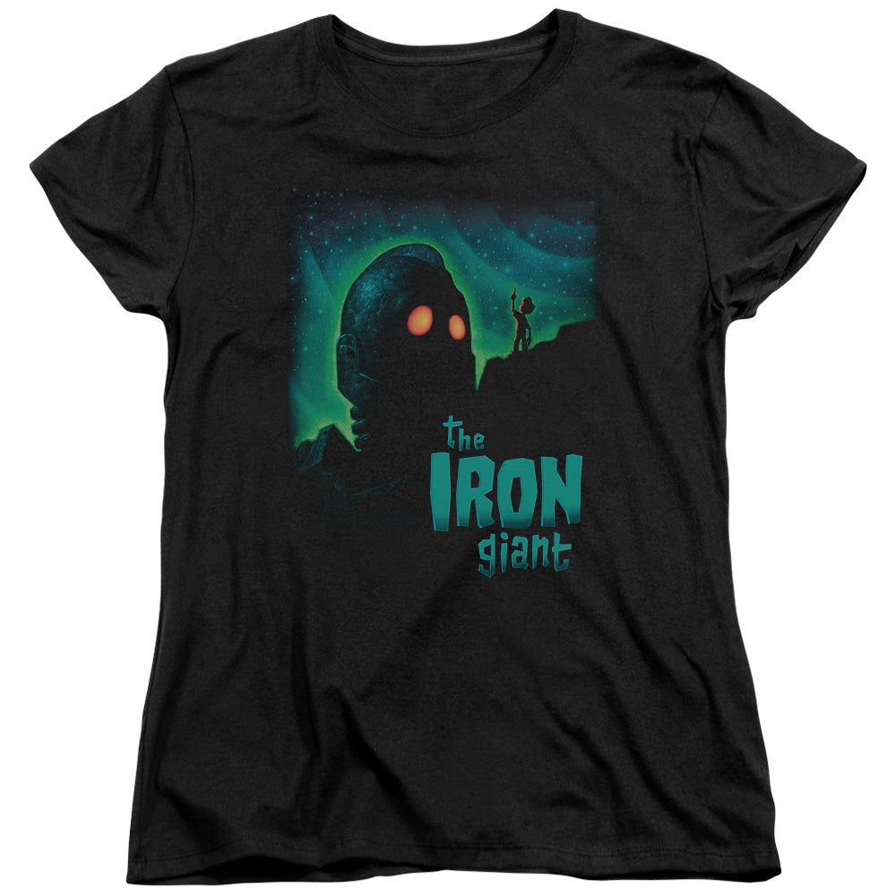 The Iron Giant Look To The Stars Women's 18/1 Cotton Short-Sleeve T-Shirt