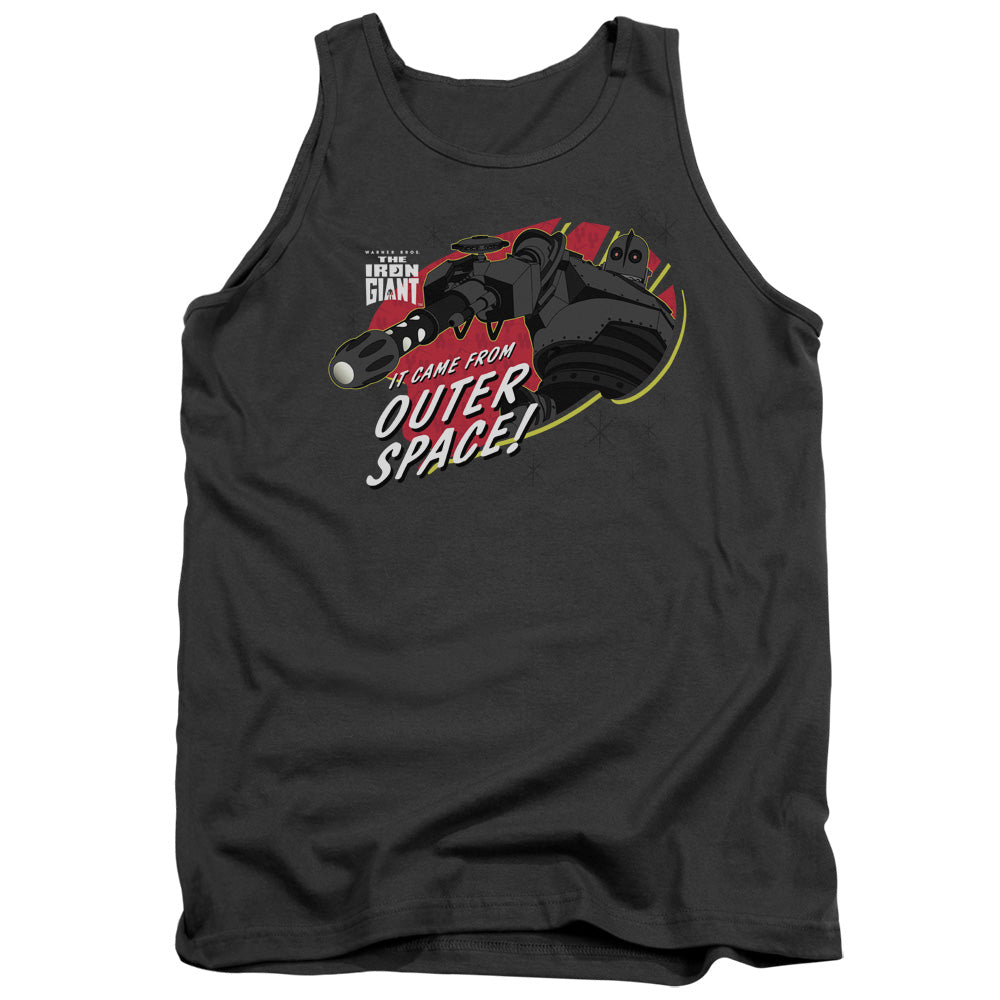 The Iron Giant Outer Space Men's 18/1 Cotton Tank Top