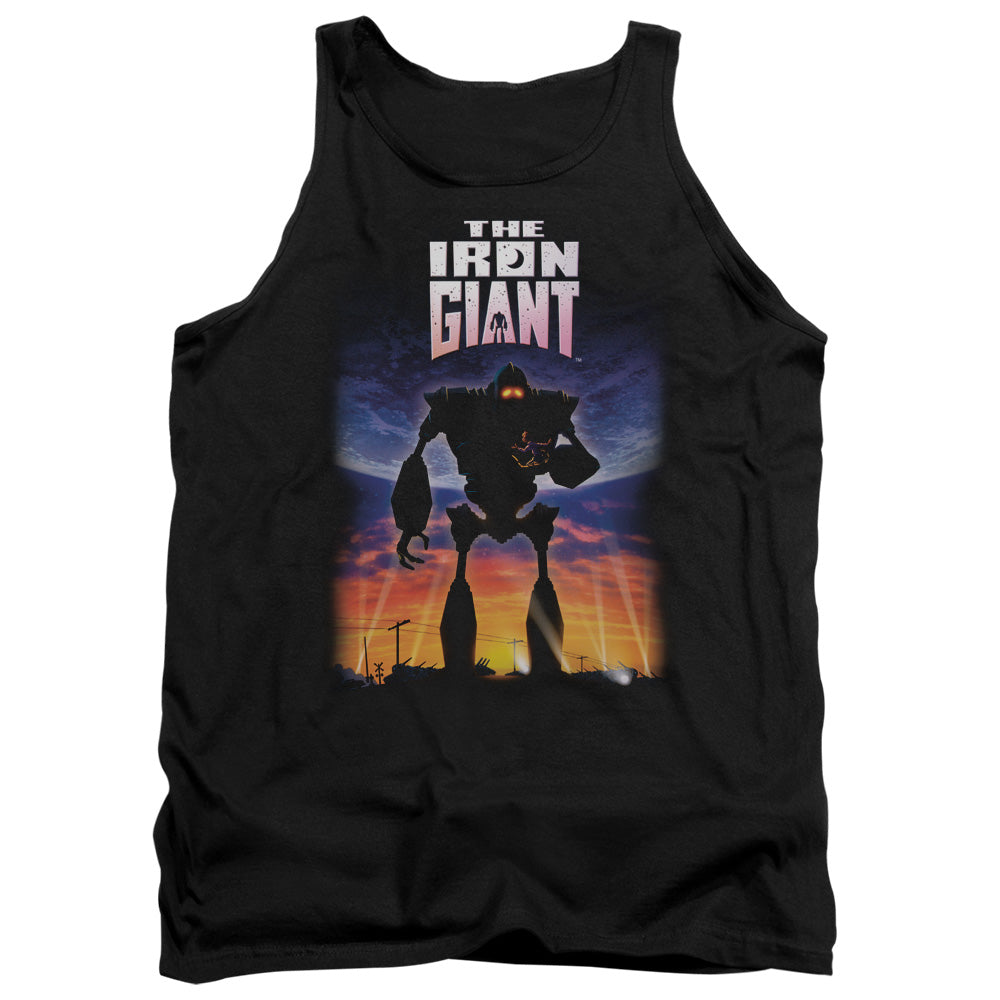 The Iron Giant Poster Men's 18/1 Cotton Tank Top