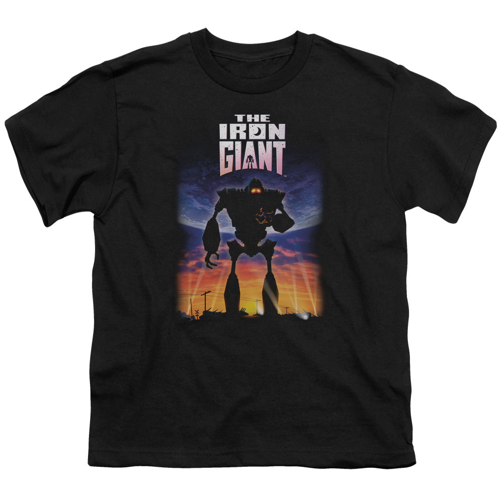 The Iron Giant Poster Youth 18/1 100% Cotton Short-Sleeve T-Shirt