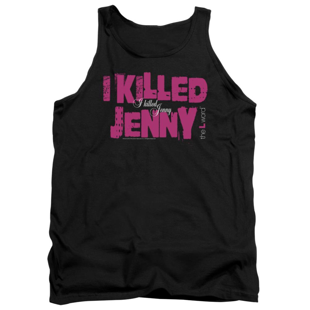 The L Word I Killed Jenny Men's 18/1 Cotton Tank Top