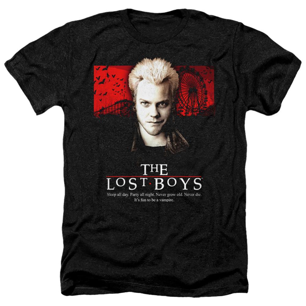 The Lost Boys Be One Of Us Men's 30/1 Heather 60 40 Poly Short-Sleeve T-Shirt