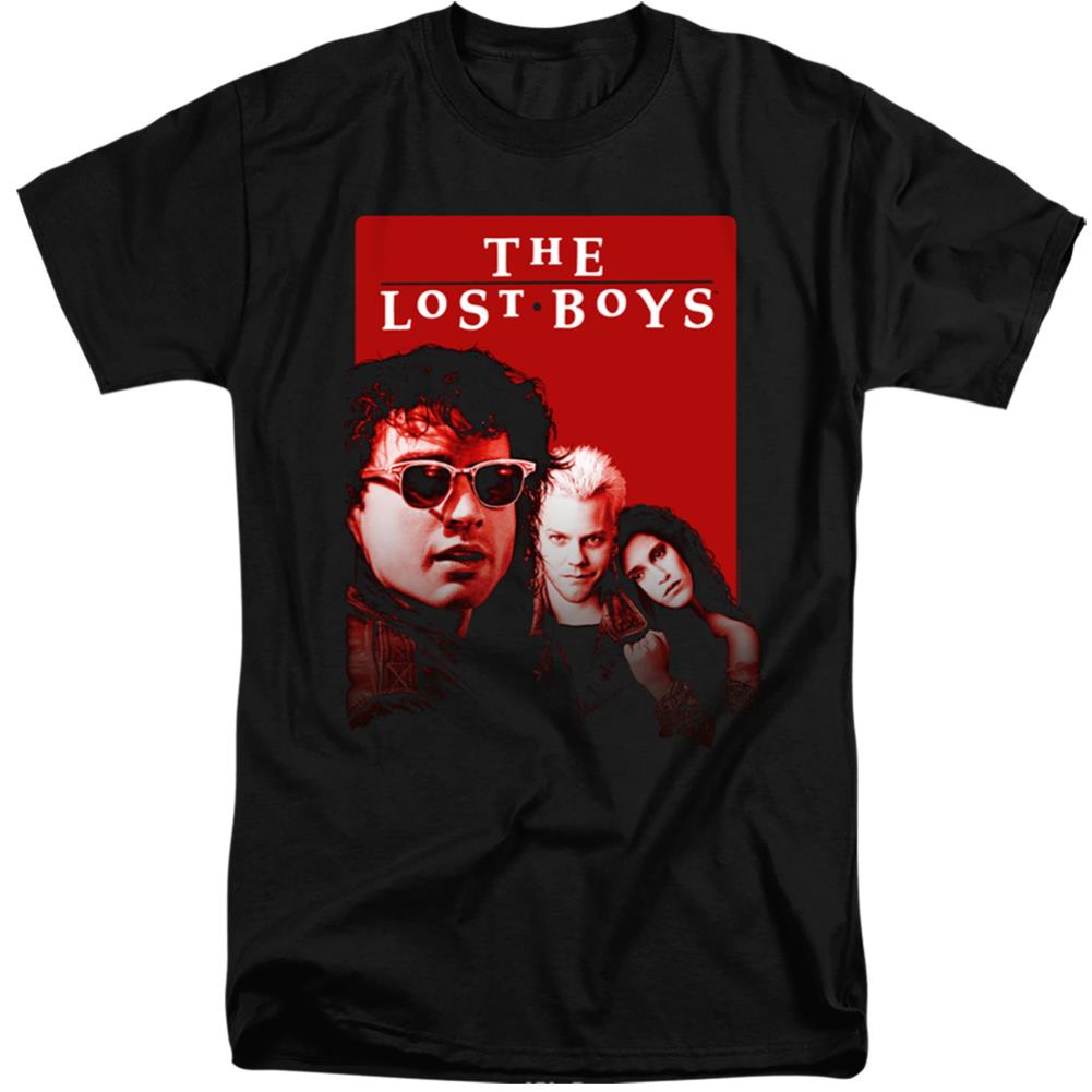 The Lost Boys Michael David Star Men's 18/1 Tall Cotton Short-Sleeve T-Shirt