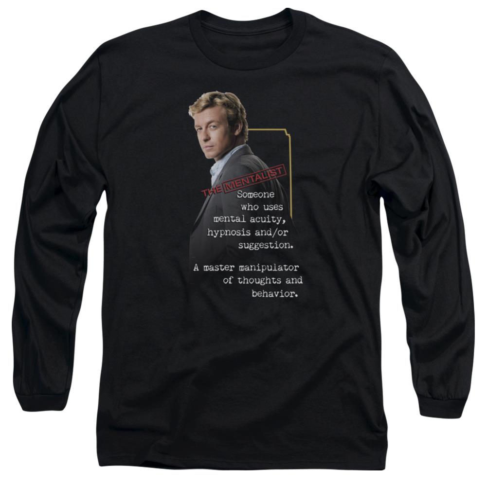 The Mentalist Definition Men's 18/1 Cotton Long-Sleeve T-Shirt