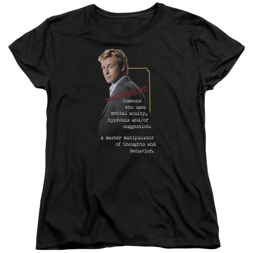 The Mentalist Definition Women's 18/1 Cotton Short-Sleeve T-Shirt