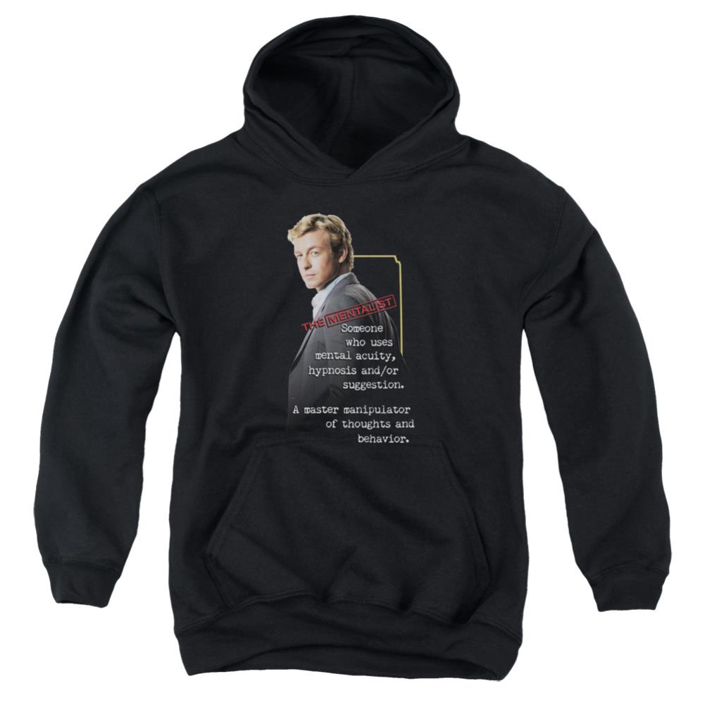 The Mentalist Definition Youth Cotton Poly Pull-Over Hoodie