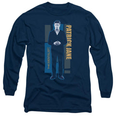 The Mentalist Patrick Jane Men's 18/1 Cotton Long-Sleeve T-Shirt